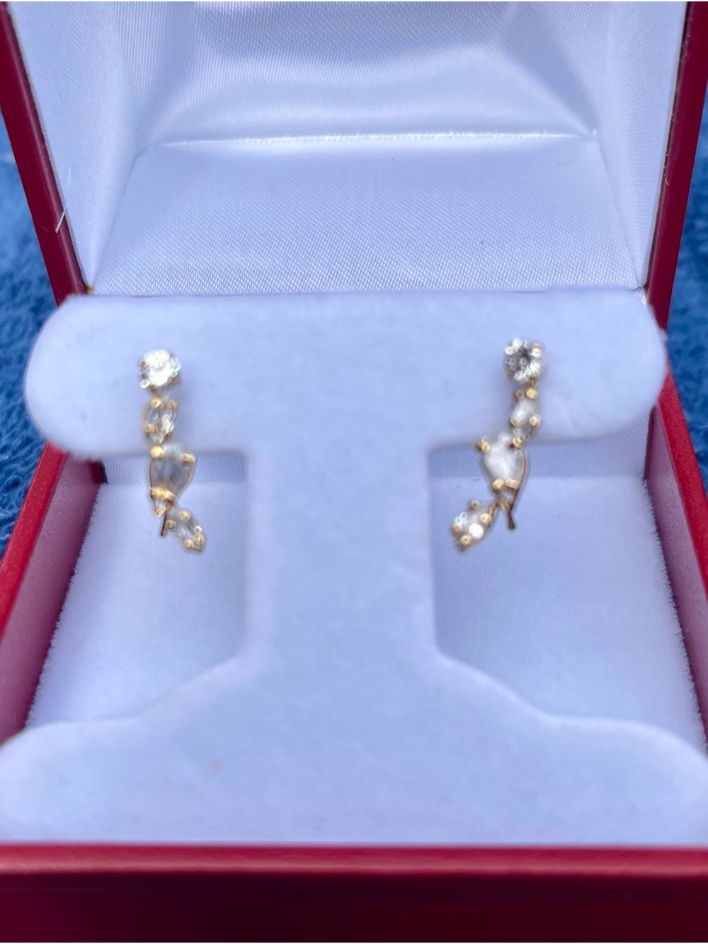 10k Gold Earrings ππ - Picture 5 of 5